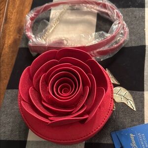 Disney Danielle Nicole Red Rose Crossbody Bag!